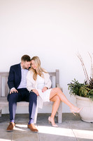 Chelsea + Brennan - Newfields Engagement Session