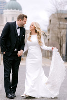 Chelsea + Brennan - NYE Biltwell Indianapolis Wedding