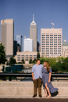 Kathleen + Brian - Engagement Session Indy