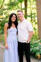 Melissa + Andrew Newfields Engagement Session